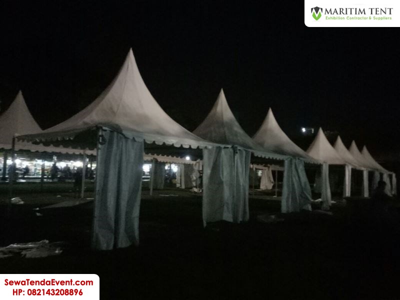 pemasangan tenda roder dan sarnafil event Magelang Fair (1)