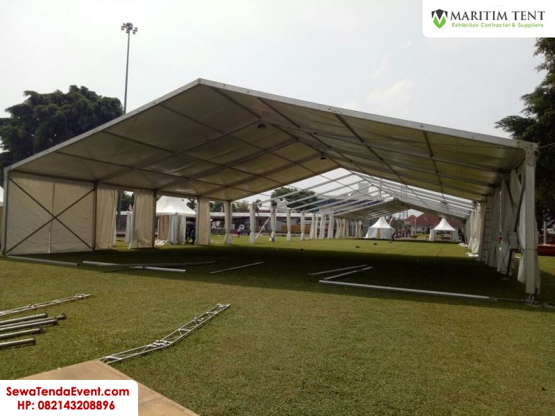 pemasangan tenda roder dan sarnafil event Magelang Fair (10)