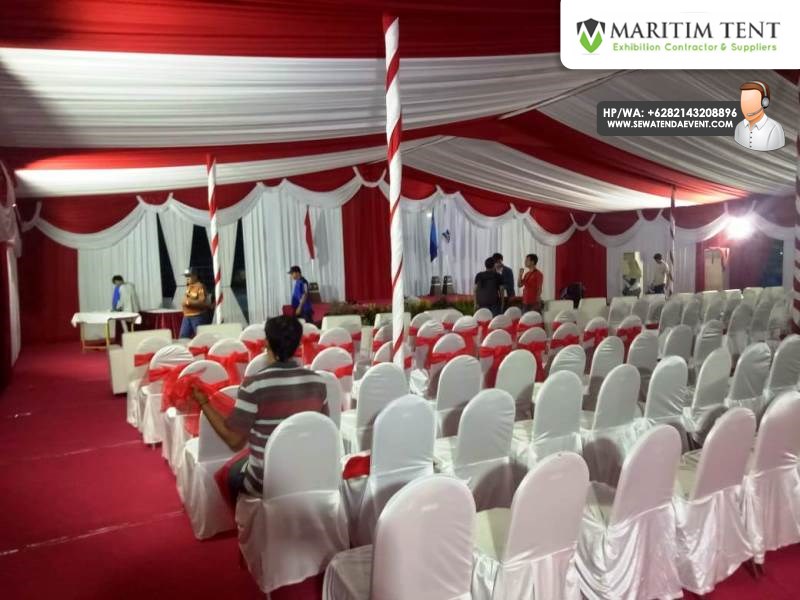 Sewa Tenda Dekorasi VIP Kunjungan Menteri Kelautan