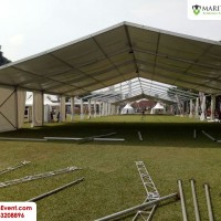Pemasangan Tenda Roder dan Sarnafil Event di Magelang Fair