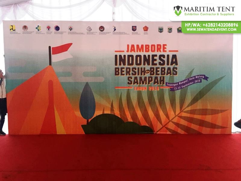 Tenda dan Dekorasi Event Jambore Nasional 2018