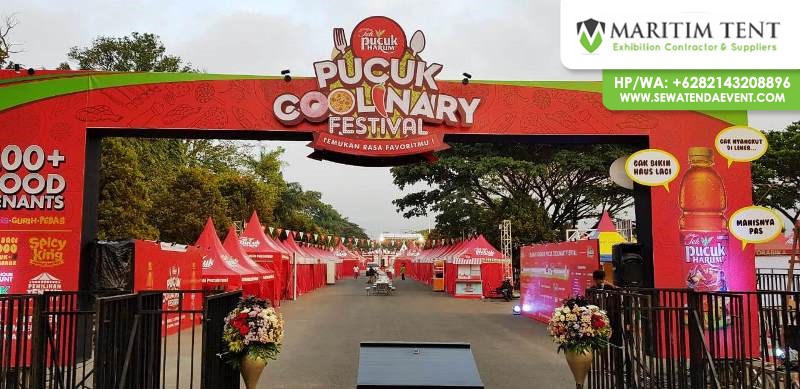 Sewa Tenda Bazar Event Teh Pucuk Coolinary