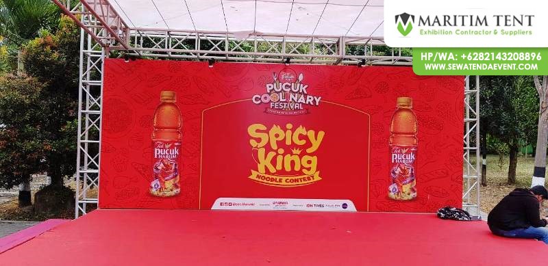 Sewa Tenda Bazar Event Teh Pucuk Coolinary