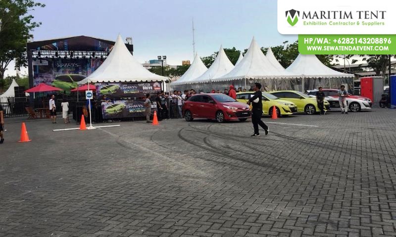Pemasangan Tenda Sarnafil Yaris Fun Drive