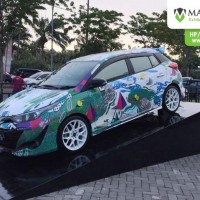 Pemasangan Tenda Sarnafil Yaris Fun Drive