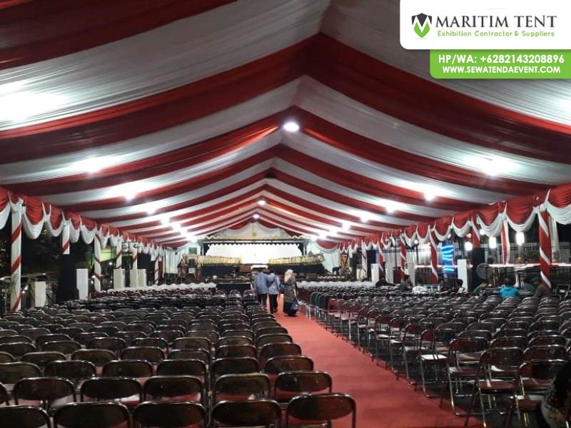 Pemasangan Tenda Roder Event Provinsi Jawa Timur