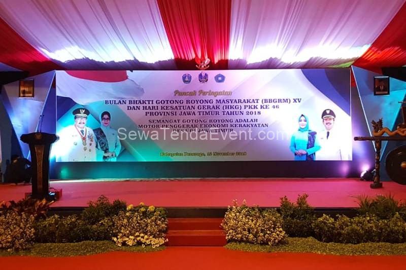 Pemasangan Tenda Roder VIP Ponorogo