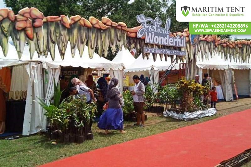 Sewa Tenda Event Festival Wonderful di Pacitan