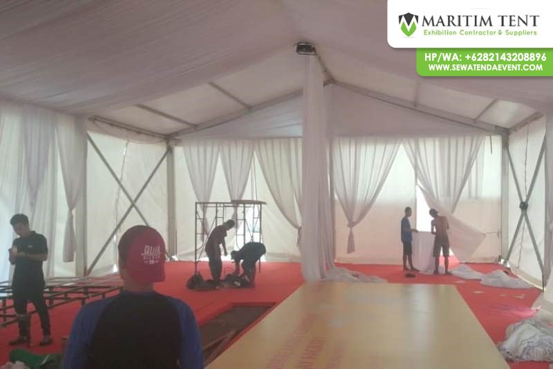 Sewa Tenda Roder VIP Event DHL Express di Semarang