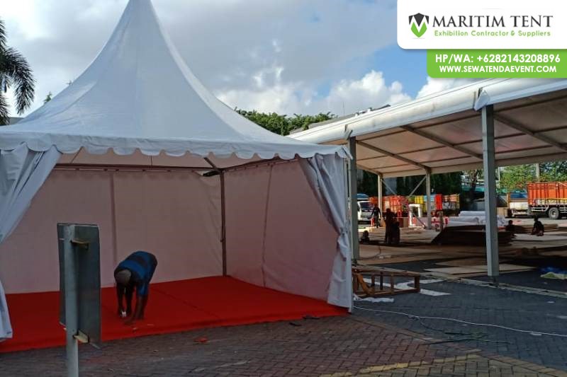 Tenda Sarnafil dan Floring pada Event Grand Sungkono, Surabaya