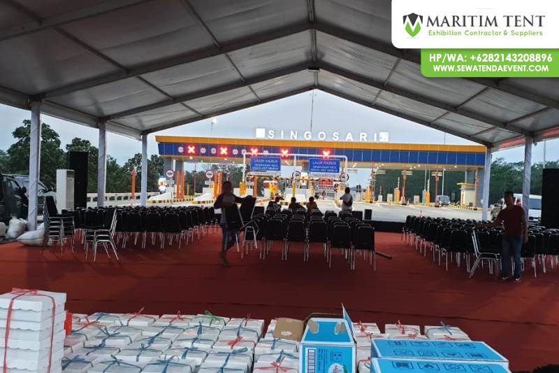 Sewa Tenda Event Peresmian Toll Malang - Pandaan