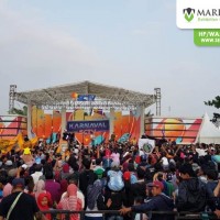 Karnaval SCTV di Alun-Alun Kanigoro Blitar