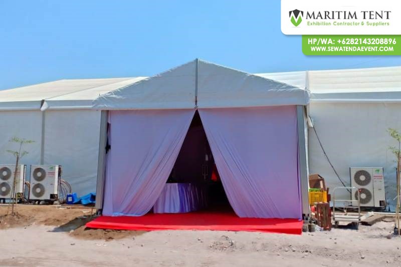 Sewa Tenda Roder Ground Braking PT KAI di Malang