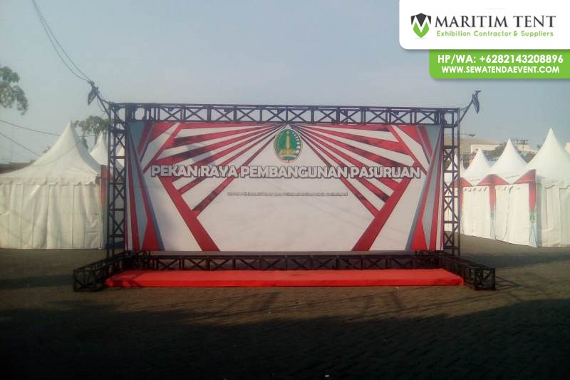 Tenda Sarnafil Support Event Pembangunan di Pasuruan