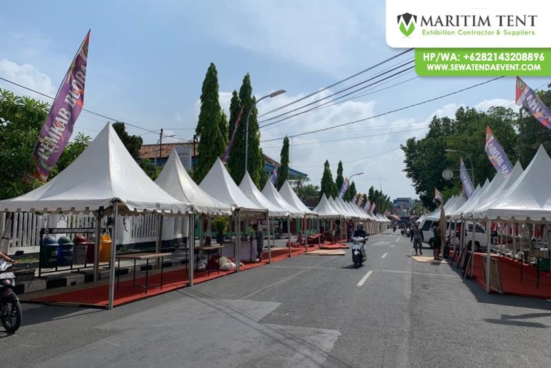 Sewa Tenda Sarnafil Support Event HUT Kab. Blora Jawa Tengah