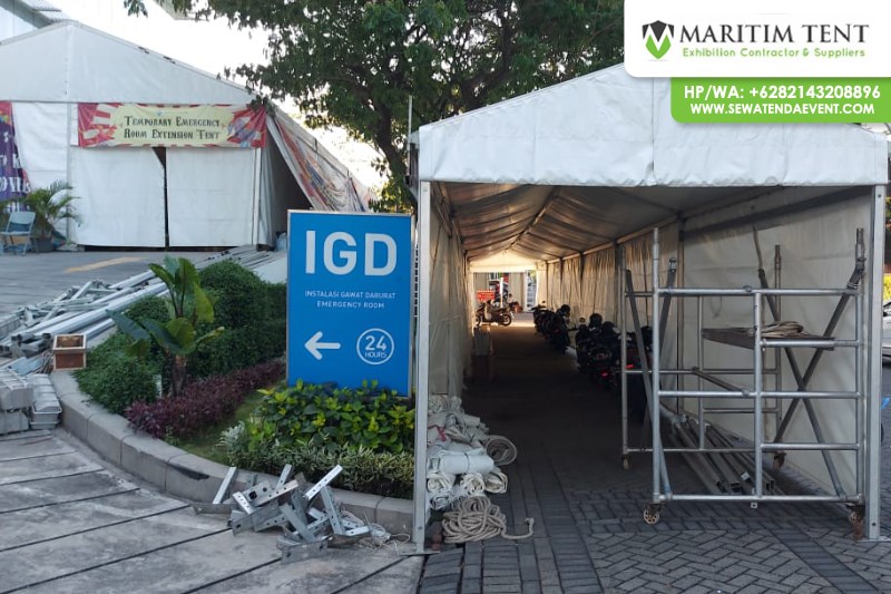 sewa tenda isolasi di surabaya