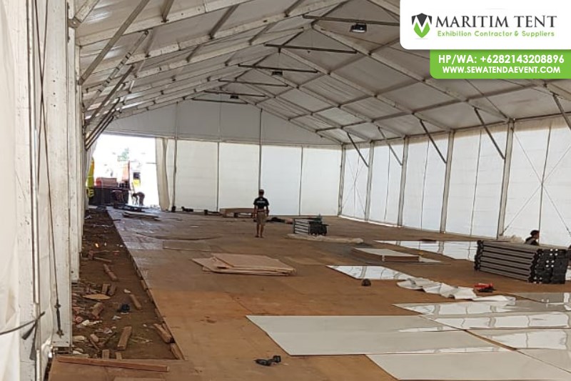 Tenda Ruang Darurat Rumah Sakit di Sidoarjo