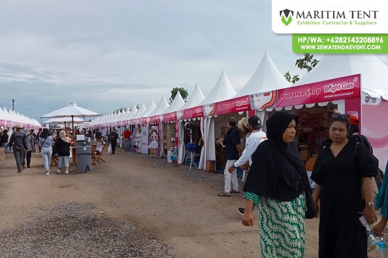 tenda pameran moto gp