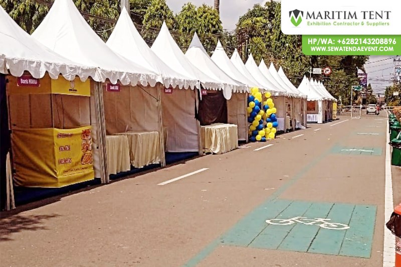 Tenda Pameran Bazar UMKM di Kota Kediri