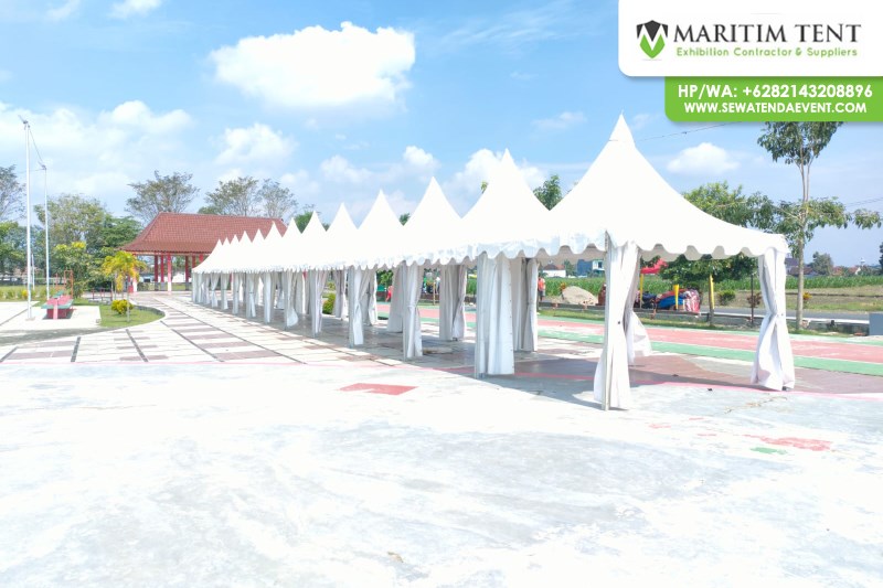 Tenda Pameran Event Pameran UMKM Fest 2022 Kota Blitar