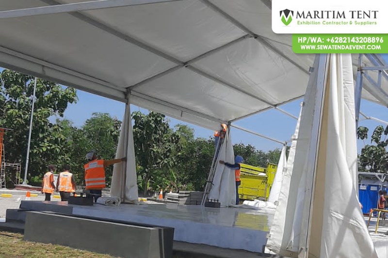 info sewa tenda rest area di jombang jawa timur