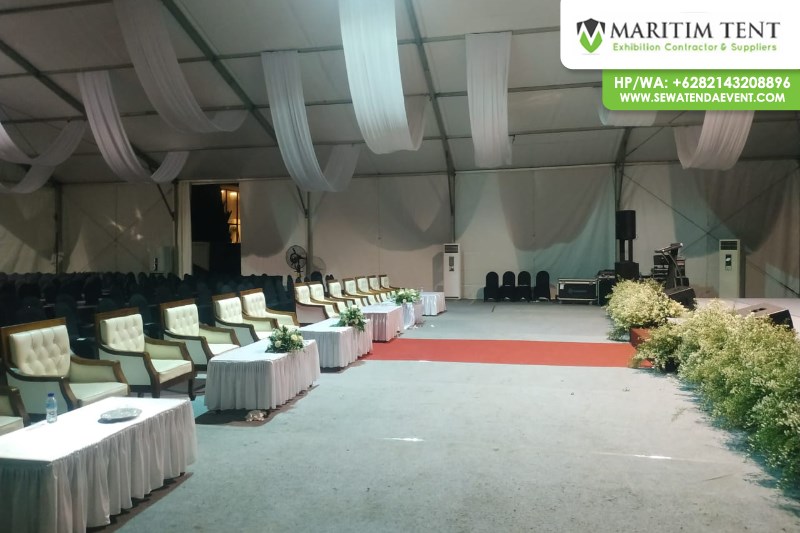 jasa tenda Groundbreaking Apartemen Samaview Kab. Malang