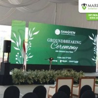 harga sewa tenda event Groundbreaking Apartemen Samaview Kab. Malang