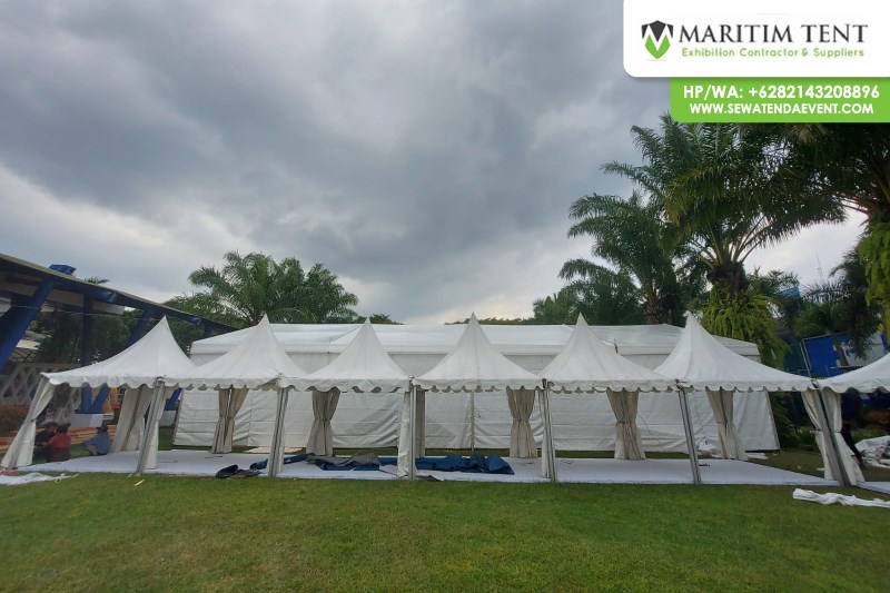 Tenda Event Pesta Rakyat BRI Simpedes di Malang
