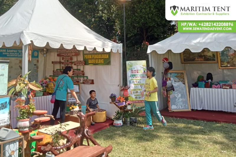 pameran ukm desa wisata wlingi blitar, jasa tenda sarnafil