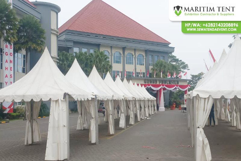 Sewa Tenda Sarnafil Support Event di Batu