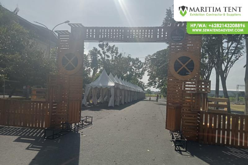 parisi Sewa Tenda Bazar Sarnafil 3x3 Event di Kediri