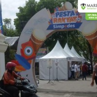 Sewa Tenda Sarnafil di Jogja Event BRI Simpedes
