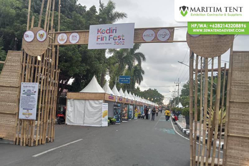 Tenda Sarnafil Event Kediri Fin Fest 2022