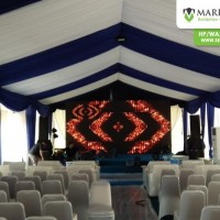 Tenda Peresmian Akad Perdana KPR untuk Gojek