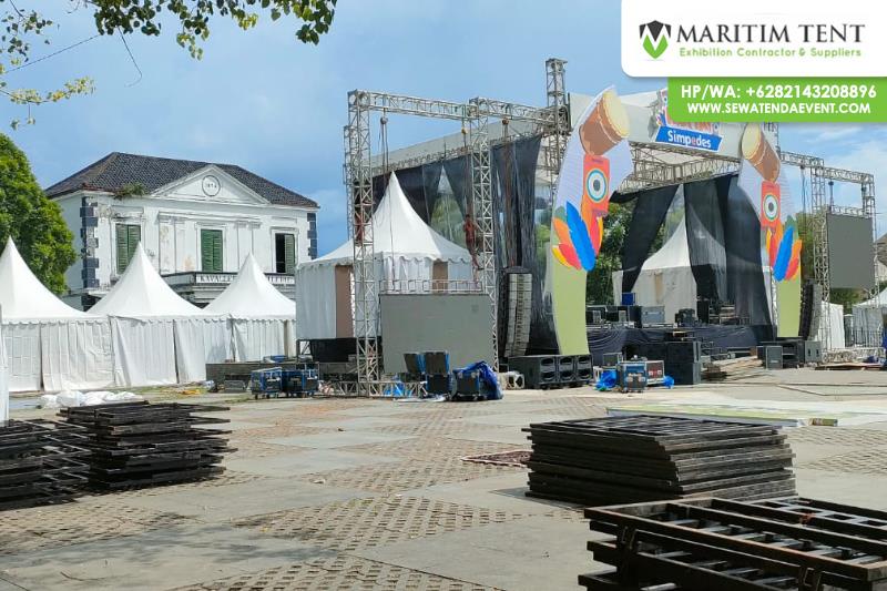 Sewa Tenda Sarnafil Solo Raya - Pesta Rakyat BRI