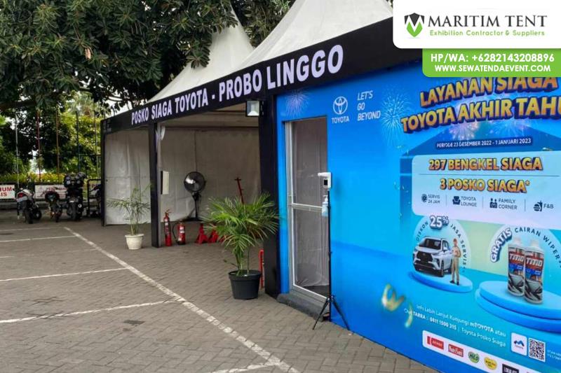 Tenda Posko Siaga Toyota Probolinggo Akhir Tahun 2022