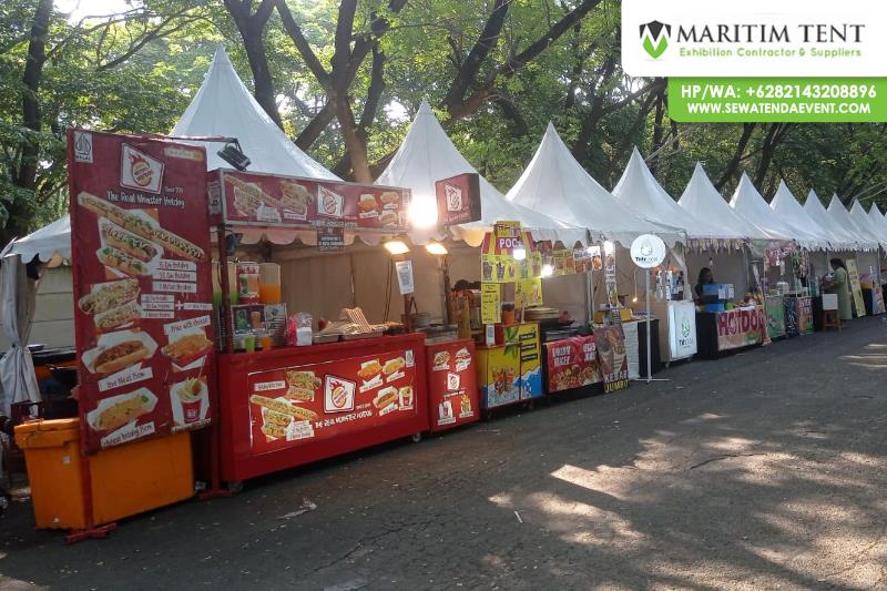 Event Bazar Pagoda Park Surabaya Tenda Sarnafil
