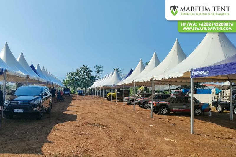 layanan sewa tenda event sarnafil murah