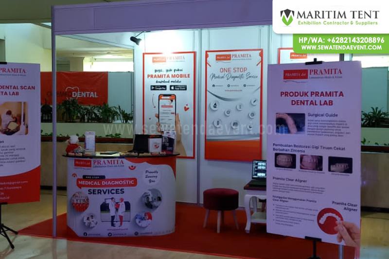 Jasa Sewa Partisi R8 Event Surabaya Dentistry 2023