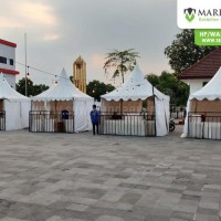 Pasang Tenda Sarnafil Festival Makanan Pasuruan 2023