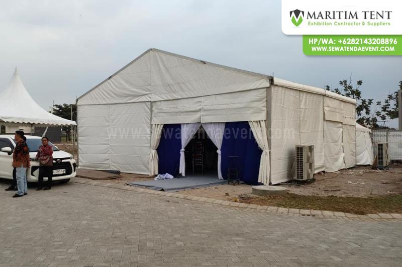 Pemasangan Tenda Roder dan Sarnafil di Sidoarjo