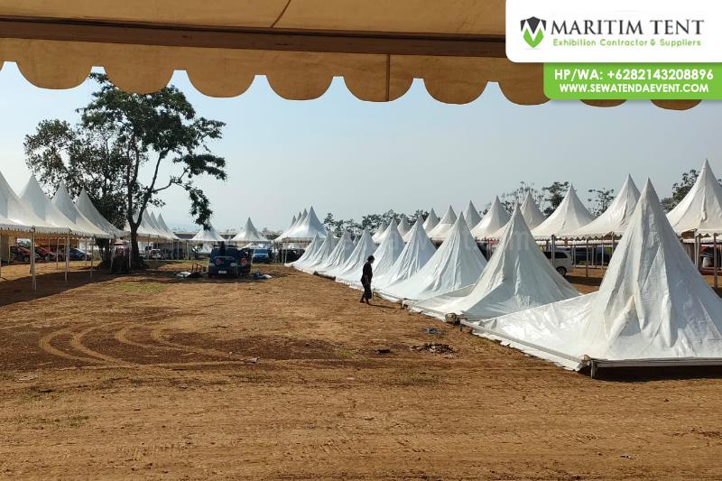 Tenda Sarnafil Support Kejurnas Sprint Rally 2023 di Malang