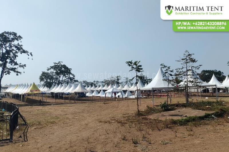 Tenda Sarnafil Support Kejurnas Sprint Rally 2023 di Malang