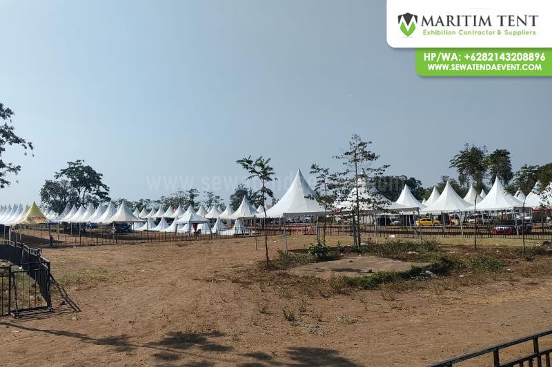 Tenda Sarnafil Support Kejurnas Sprint Rally 2023 di Malang