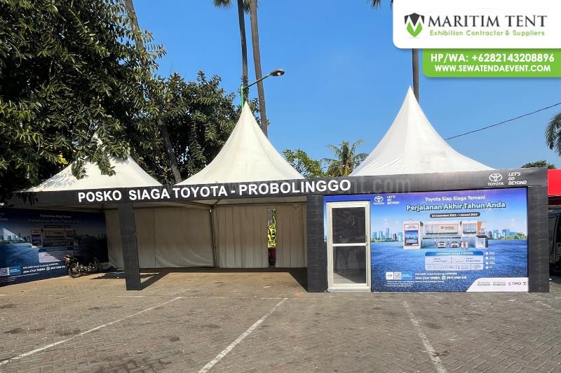 Jasa Sewa Tenda Posko Mudik Toyota 2023