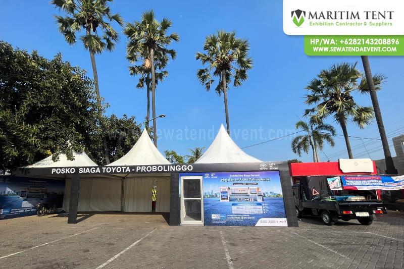 Jasa Sewa Tenda Posko Mudik Toyota 2023