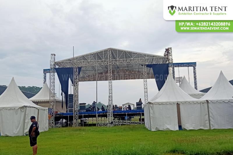 Tenda Sarnafil Event Kampanye Demokrat di Lumajang