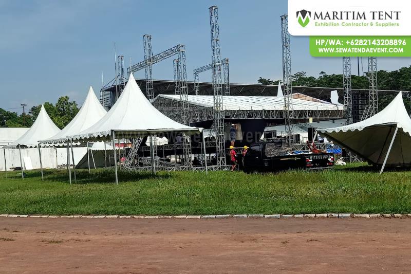 Tenda Sarnafil Event Kampanye Demokrat di Lumajang