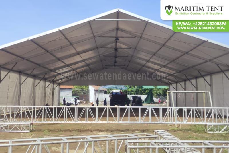 Pemasangan Tenda Roder di Ponpes Sunniyah Salafiyah