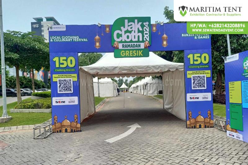 Pasang Tenda Sarnafil Jakcloth di Gresik